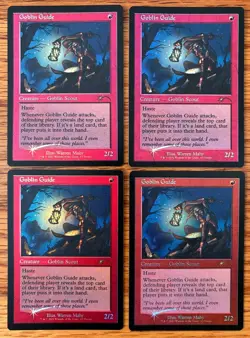 MTG 4x Goblin Guide x4 FOIL Retro Frame - WPN & Gateway Promos, English - Image 2