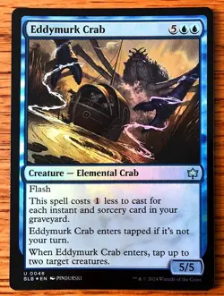 MTG Tolarian Terror & Eddymurk Crab FOIL NM - Standard Mono-Blue Tempo - Image 2