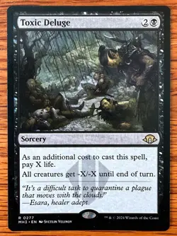 MTG Toxic Deluge - Modern Horizons 3, English - Image 1