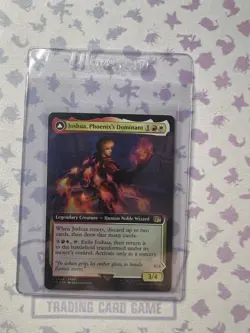 Joshua, Phoenix's Dominant Extended Art 0494 FOIL: Final Fantasy MTG (NM) - Image 1