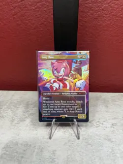 MTG Amy Rose (Rainbow Foil) NM Secret Lair Drop Series M Magic 2083 - Image 1