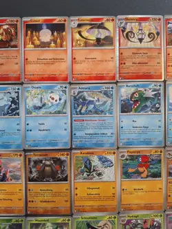 58 Pokemon Karten Weiße Flammen Holo Ferkokel Flambirex Folikon Quabbel Admurai - Image 3