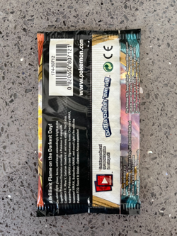 1 x Pokemon Darkness Ablaze Booster Pack - Factory Sealed. - Image 2