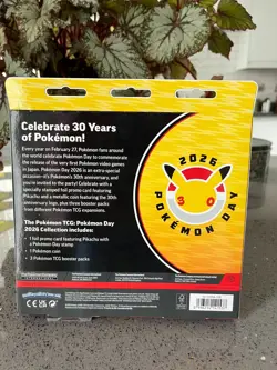 Pokemon TCG: Pokemon Day 2026 Collection - 30th Anniversary Promo - Brand New. - Image 1