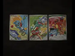 New 🔥 Pokemon 30th Anniversary Kanto Starters Charmander Squirtle Bulbasaur 🔥 - Image 1