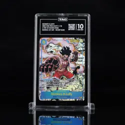 2025 One Piece a Fist of Divine Speed Monkey.D.Luffy #OP11-118 Manga Rare TAG 10 - Image 1