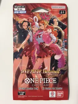 (HEAVY)🔥One Piece Heroines Edition EB 03 Sleeved Booster Pack (Factory Sealed) - Image 2