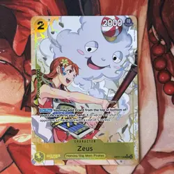 Zeus OP11-106 R Alt Art Fist Of Divine Speed ENGLISH One Piece CCG - Image 1
