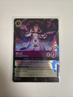 Lorcana Belle Accomplished Mystic Disneyland Magical Places Promo 41/P3 - Image 1