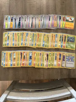 Vintage/Modern Pokemon Card Lot 200+ Non Holo Common Uncommon - Image 1