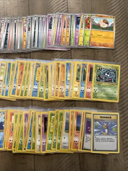Vintage/Modern Pokemon Card Lot 200+ Non Holo Common Uncommon - Image 4