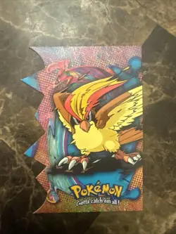 2000 Topps Pokemon TV Animation Series 2 #16 Pidgey Die Cut Card EV10 of 12 - Image 1