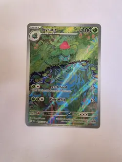 Pokemon TCG Ivysaur Scarlet & Violet 151 Card 167/165 English Edition NM / Mint - Image 1