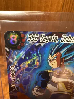 Dragon Ball Super Card Game Ssb Vegeta, Unbridled Power SCR Mint - Image 3