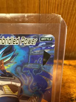 Dragon Ball Super Card Game Ssb Vegeta, Unbridled Power SCR Mint - Image 4