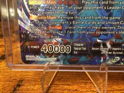 Dragon Ball Super Card Game Ssb Vegeta, Unbridled Power SCR Mint - Image 5