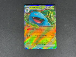 Pokemon TCG Venusaur EX 003/165 Scarlet & Violet 151 Holo Card - Image 1