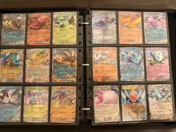 Pokemon Card Binder Lot EX’s/mega - holos reverse holos - common trainers energy - Image 2