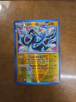 Eelektross 33/101 Plasma Blast Reverse Holo Rare Team Plasma Pokemon TCG Card - Image 1
