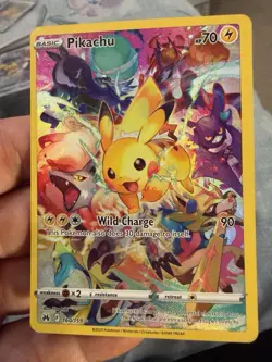Pokemon Pikachu TCG Full Art Secret Rare Holo Card Crown Zenith 160/159 NM - Image 5