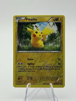 Pikachu 48/162 XY BREAKthrough Common Reverse Holo Pokemon TCG Card LP - Image 1