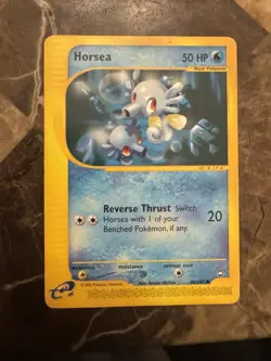 Horsea Pokemon Aquapolis 85/147 Horsea Card HP - Image 1