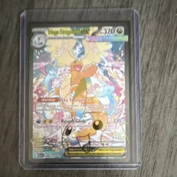 Mega Dragonite EX Full Art Holo Rare Pokemon TCG Card 290/217 - Image 1