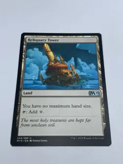 Reliquary Tower - M19 Core Set 2019 - MTG - UNC - Magic The Gathering - Image 2