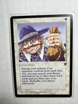 MTG Legends Land Tax Beautiful M/NM 1994 - Image 1