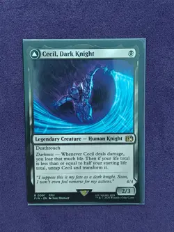 MTG Cecil, Dark Knight / Cecil, Redeemed Paladin - Regular - FIN #0091 - Image 1