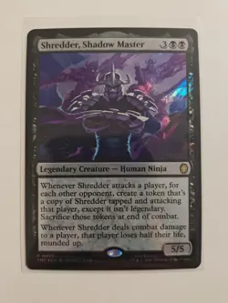 Shredder, Shadow Master (Surge Foil) Commander: Teenage Mutant Ninja Turtles... - Image 1