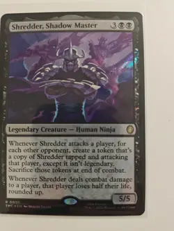 Shredder, Shadow Master (Surge Foil) Commander: Teenage Mutant Ninja Turtles... - Image 2