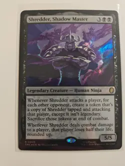 Shredder, Shadow Master (Surge Foil) Commander: Teenage Mutant Ninja Turtles... - Image 3