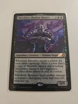 Shredder, Shadow Master (Surge Foil) Commander: Teenage Mutant Ninja Turtles... - Image 4