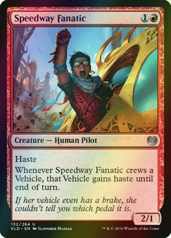 MTG Speedway Fanatic Foil ** Kaladesh ** English (NM) - Image 1