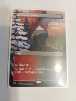 Karplusan Forest (Borderless) Dominaria United Regular - Image 1