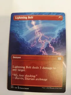 Lightning Bolt (Borderless) Double Masters 2022 Regular - Image 1