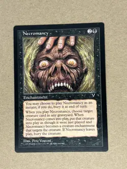 MTG – Magic the Gathering – Necromancy – Visions – x4 – LP - Image 2