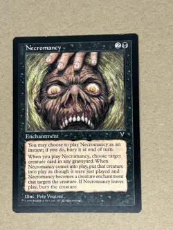 MTG – Magic the Gathering – Necromancy – Visions – x4 – LP - Image 4