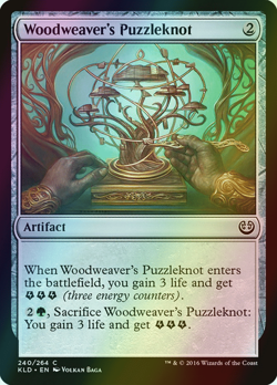 MTG Woodweaver's Puzzleknot Foil ** Kaladesh ** English (NM) - Image 1