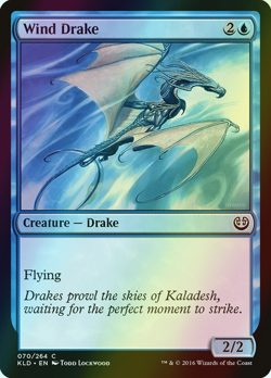 MTG Wind Drake Foil ** Kaladesh ** English (NM) - Image 1