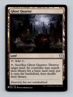 Ghost Quarter (CM2) The List Reprints Non-Foil MTG NM - Image 1