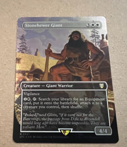 Stonehewer Giant - LTC - MTG - Magic the Gathering - Borderless - Foil - Image 2