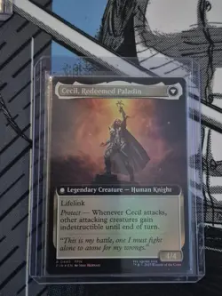 MTG Final Fantasy - #0445 Cecil, Dark Knight (Extended Art)Foil - Image 2