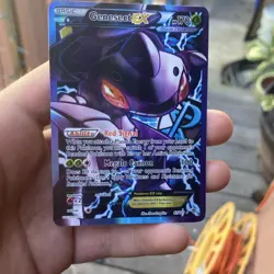 Pokemon Genesect EX Full Art Ultra Rare Plasma Blast Holo 97/101 Card - Image 1