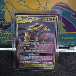 Pokemon Card Garchomp Giratina Tag Team GX Unified Minds Holo 146/236 - M/NM - Image 1