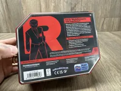 Destined Rivals Team Rocket Tin (Nidoking ex) - Sealed New - Pokemon TCG New - Image 4
