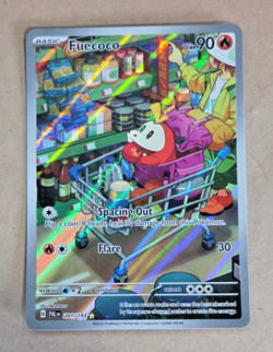 2023 Pokemon Paldea Evolved #201 Fuecoco Full Art NM to Mint Condition - Image 1