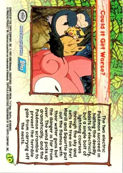 Could It Get WorseU Topps Pokemon The Movie 2000 #10 2000 Holo NM/LP (SKU1-5) - Image 2