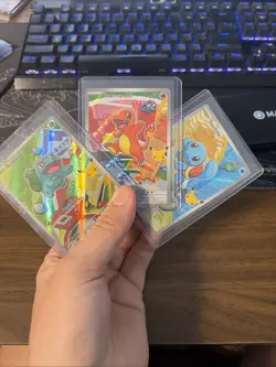 Pokemon TCG First Partner Illustration Collection Series 1 Kanto GEN 1 Starters - Image 1